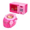 BESPORTBLE 2Pcs Kitchen Appliance Simulation for Fun Rice Cooker Microwave Play for Dollhouse Play and Creative Pretend Cooking Activities view 1