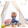 FOYTOKI 12Pcs Soft Sponge Balls Bouncy Balls for Indoor Gentle Surfaces Enhanced Bounce Performance for Playpens and Playhouses view 4