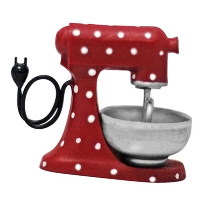 YARNOW Miniature Kitchen Mixer Realistic Kitchen Appliance Model for Pretend Play Stimulates Imagination Creativity for Boys for Home and Kindergarten Use