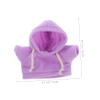DECHOUS 2Pcs Plush Bear Doll Clothes Adorable Hoodie Outfit for Stuffed Animals Cute Accessory to Boost Creativity Imagination for Plush Dressing view 2
