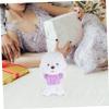 DECHOUS 2Pcs Plush Bear Doll Clothes Adorable Hoodie Outfit for Stuffed Animals Cute Accessory to Boost Creativity Imagination for Plush Dressing view 4