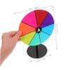Amosfun Acrylic Spinning Wheel with Detachable Design Dry Erase Surface for Colorful Party Games Shows Carnivals and Holiday Events view 2