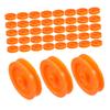 CORHAD 50Pcs Plastic Pulley Wheels for DIY Rc Car Plane Modifications Gear Replacement for Smooth Sliding and Upgrades view 1