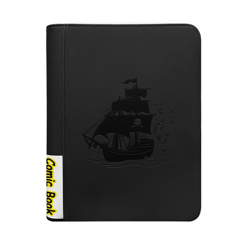 EPEARRYS Comic Book Binder for Comic Collectors Storage Album with 20 Heavyweight Sleeves and 40 Pockets to Collect Comics Neatly and Safely Perfect for Organizing Your Favorite Comic Books