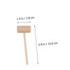 GLEAVI 20pcs Wood Mallet Hammers for Boys and Girls Mini Hammer Tool for Household Food Mallet Hitting view 2