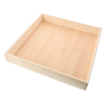 BRIGHTFUFU Wooden Sandbox Portable Indoor Sand Tray for Desktop Activities Compact Design for Creative Play and Artistic Expression