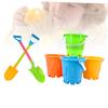 BESPORTBLE 6Pcs Beach Sand Set Plastic Shovels Buckets for Early Education Random Colors for Imaginative Play Learning Activities Classrooms view 4