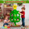 Baby Christmas Tree Toy with Topper Star: Montessori Christmas Tree Set with DIY Train Set&Tracks, Finger Puppets Snowman/Reindeer/Santa Tumblers for Toddlers Must Have Xmas Birthday Gift Indoor Decor view 4