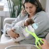 BESPORTBLE 2Pcs Non Slip Bottle Clamp Feeding Bottle Tongs Versatile Kitchen Tool for Easy Handling of Milk Bottles Jars Plates Design view 4