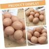 FUNNETOYU 20Pcs Decorative Fake Chicken Eggs Realistic Simulation Eggs for DIY Crafts Graffiti and Easter Decorations Material for Creative Hand Painted Projects view 3
