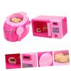 YARNOW 2Pcs Miniature Kitchen Appliance Realistic Simulation Rice Cooker Microwave for Pretend Play for Enhance Parent Bonding view 2
