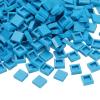 PATIKIL 333 Pcs Flat Blocks Bulk, 1x1 Square Sky Blue Classic Tiles Smooth Surface Mini Building Blocks Accessories Compatible Bricks Kits for Building Floor Walls Mosaic Pixel Arts view 1