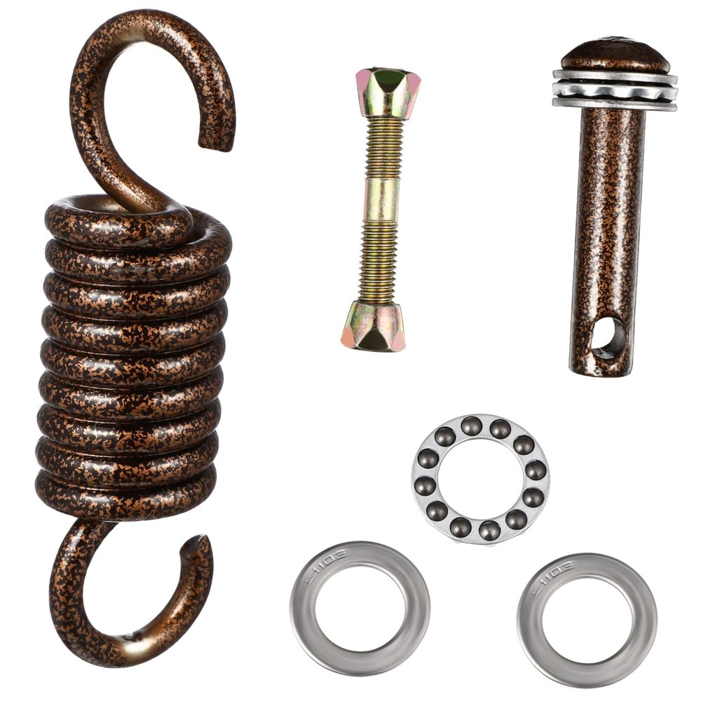 Abaodam 1Set Hammock Spring Hook Accessory Kit Heavy Duty Replacement Parts for Outdoor Hanging Chairs Durable Secure Clip Design for Safety and Stability