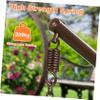 Abaodam 1Set Hammock Spring Hook Accessory Kit Heavy Duty Replacement Parts for Outdoor Hanging Chairs Durable Secure Clip Design for Safety and Stability view 2
