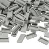 PATIKIL 555 Pcs Flat Blocks Bulk, 1x2 Square Light Gray Classic Tiles Smooth Surface Mini Building Blocks Accessories Compatible Bricks Kits for Building Floor Walls Mosaic Pixel Arts view 1