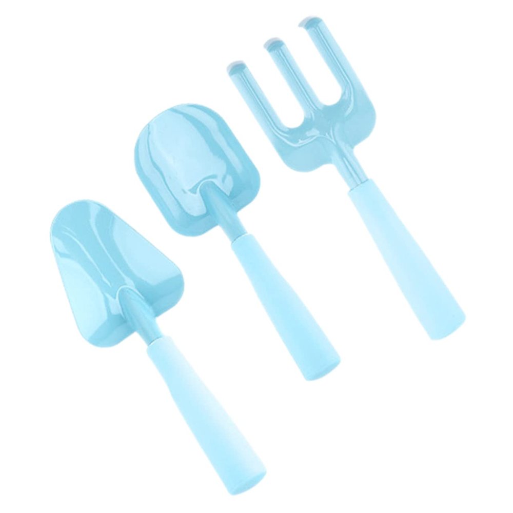 BESPORTBLE 1Set Gardening Tools Garden Shovel and Rake for Boys Safe Handle Outdoor Planting Tools for Indoor Outdoor Fun