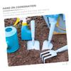 BESPORTBLE 1Set Gardening Tools Garden Shovel and Rake for Boys Safe Handle Outdoor Planting Tools for Indoor Outdoor Fun view 2