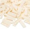 PATIKIL 122 Pcs Flat Blocks Bulk, 1x3 Square White Classic Tiles Smooth Surface Mini Building Blocks Accessories Compatible Bricks Kits for Building Floor Walls Mosaic Pixel Arts view 1