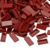 PATIKIL 370 Pcs Flat Blocks Bulk, 1x2 Square Persimmon Red Classic Tiles Smooth Surface Mini Building Blocks Accessories Compatible Bricks Kits for Building Floor Walls Mosaic Pixel Arts view 1