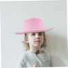 GALPADA 6Pcs DIY Blank Straw Hat for Painting Parties and Beach Fun Creative Craft Activity for Boys for Kindergarten and Home Use view 4