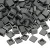 PATIKIL 333 Pcs Flat Blocks Bulk, 1x1 Square Dark Gray Classic Tiles Smooth Surface Mini Building Blocks Accessories Compatible Bricks Kits for Building Floor Walls Mosaic Pixel Arts view 1