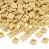 PATIKIL 333 Pcs Flat Blocks Bulk, 1x1 Square Apricot Yellow Classic Tiles Smooth Surface Mini Building Blocks Accessories Compatible Bricks Kits for Building Floor Walls Mosaic Pixel Arts view 1