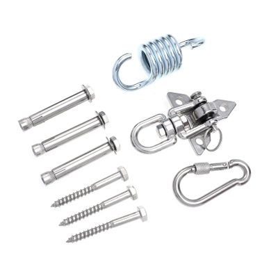 Abaodam 1Set Heavy Duty Hammock Hook Professional Hanging Kit for Outdoor Swing Chairs Easy Installation Strong Load Bearing Capacity for Hammocks and Fitness