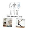 Abaodam 1Set Heavy Duty Hammock Hook Professional Hanging Kit for Outdoor Swing Chairs Easy Installation Strong Load Bearing Capacity for Hammocks and Fitness view 2
