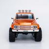 HOBBYPLUS CR18P EVO 2 Rock RC Crawler - 1/18 Scale Mini RC Crawler with Two-Speed Transmission, All-Metal Gears, Evolved EVO Platform, Ready-to-Run, Distinctive Styling Convoy Hugger Orange view 2