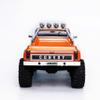 HOBBYPLUS CR18P EVO 2 Rock RC Crawler - 1/18 Scale Mini RC Crawler with Two-Speed Transmission, All-Metal Gears, Evolved EVO Platform, Ready-to-Run, Distinctive Styling Convoy Hugger Orange view 3