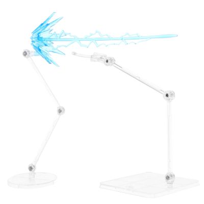 Abaodam 1Set Transparent Action Figure Stands with Ornaments Model Display Holders for Anime Figurines for Home and Office Decor