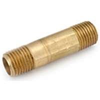 38300-0435 .25 x 3.5 in. Red Brass Nipple