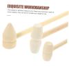 SUPVOX 15Pcs Mini Wooden Mallets for Funny Hammer for Enhanced Hand Eye Coordination and Flexibility for Creative Play and Learning Activities view 4