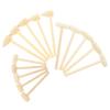 SUPVOX 15Pcs Mini Wooden Hammers for Safe and Portable DIY Craft Mallet for Hand Eye Coordination and Grabbing Skills Development for Boys view 1