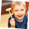 SUPVOX 15Pcs Mini Wooden Hammers for Safe and Portable DIY Craft Mallet for Hand Eye Coordination and Grabbing Skills Development for Boys view 4