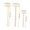 Abaodam 15Pcs Mini Wooden Mallet for Polished Hammering for Safe Parent Interaction for Hand Eye Coordination Grabbing Skills for Ages view 2