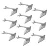 Unomor 10Pcs Rc Plane Stand Lightweight Plastic Model Aircraft Display Stands for Collectors Exhibitions and Home Decor Easy to Assemble and Secure Support view 1