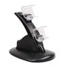 LALAFINA Dual USB Charging Dock for Controllers Compact Controller Charging Station with LED Indicator Fast Charge for Black view 1