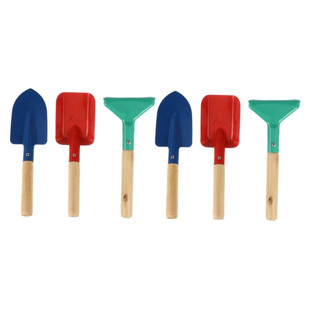 LIOOBO 1Set Gardening Tools Garden Shovel and Rake for Durable and Gardening Supplies for Boys for Planting Transplanting and Weeding