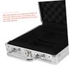 Abaodam Large Capacity Poker Chip Case with Handle Sturdy Alloy Poker Chips and Cards Storage Box Portable Carrying Container and Card view 3