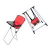 Abaodam 2Pcs Doll High Chair and Swing Set Dollhouse Accessories for Role Play Encourages Creativity and Imaginative Play with Sturdy Construction view 1