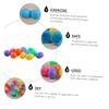 Abaodam 96Pcs DIY Plastic Easter Eggs Openable for Graffiti Decor for Easter Celebrations Home School Decoration Sturdy Material view 2
