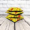Comic Book Superhero Cornhole Bags (4 Pack)  Premium Regulation Sets for Beach Themed Backyard Fun (Iron Hero) view 3