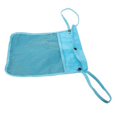 Abaodam Stroller Mesh Bag Organizer Stylish Hanging Storage for Diapers Snacks Fit for Strollers Pet Strollers Easy Setup Ample Capacity