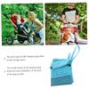 Abaodam Stroller Mesh Bag Organizer Stylish Hanging Storage for Diapers Snacks Fit for Strollers Pet Strollers Easy Setup Ample Capacity view 3
