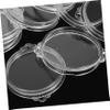 ABOOFAN 12Pcs Coin Holder Storage Clear Plastic Coin Capsules for Collectors Dual Head Design for Efficient Coin Display Protective Cases for Silver Coins Versatile view 3