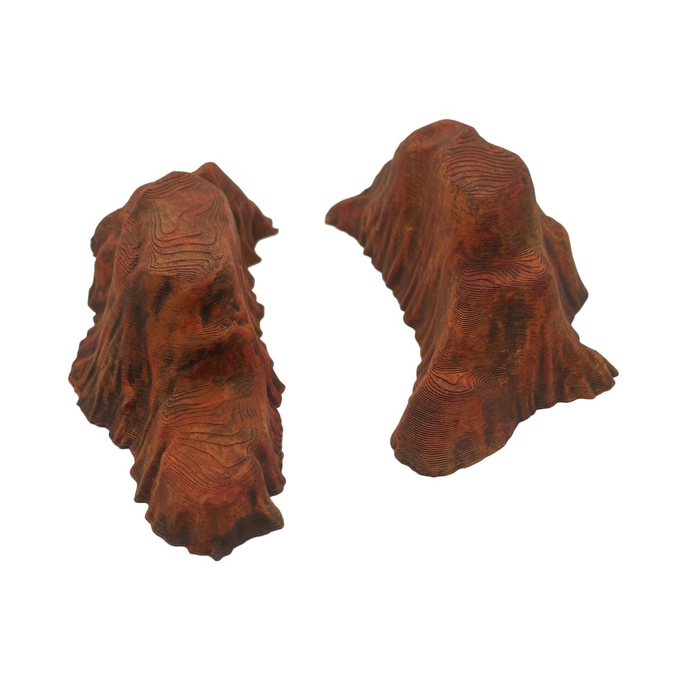 Legion Terrain - Hive Planet Embankments- Miniature Tabletop Wargaming Terrain (Painted)
