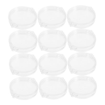 BUGUUYO 12Pcs Clear Plastic Coin Capsules Storage Holders for Collectors Organized Coin Sleeves with Unique Vehicle Decor for Silver Coins