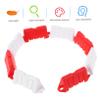 Abaodam 60Pcs Miniature Traffic Barrier Realistic Rc Road Track Barriers Signs for Racing Tracks Drift Fields and Miniature Traffic Scenes for Play and Imaginative Fun view 3