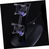 DIYEAH Dual USB Controller Charger Dock Station for Quick Charging with LED Indicator Black Charging Stand for Game Controllers view 4